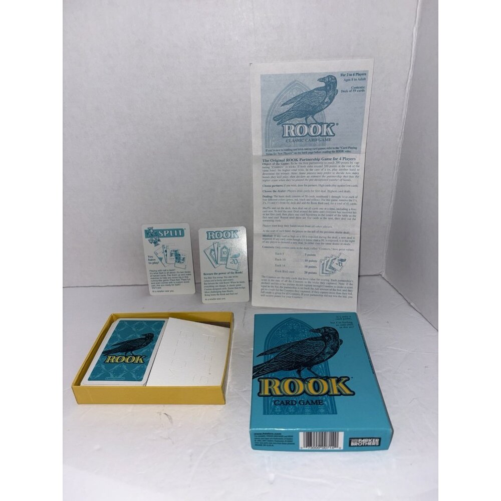 Vintage 2001 Parker Brothers Rook Card Game Complete With Instructions ALL Cards - Picture 3 of 6